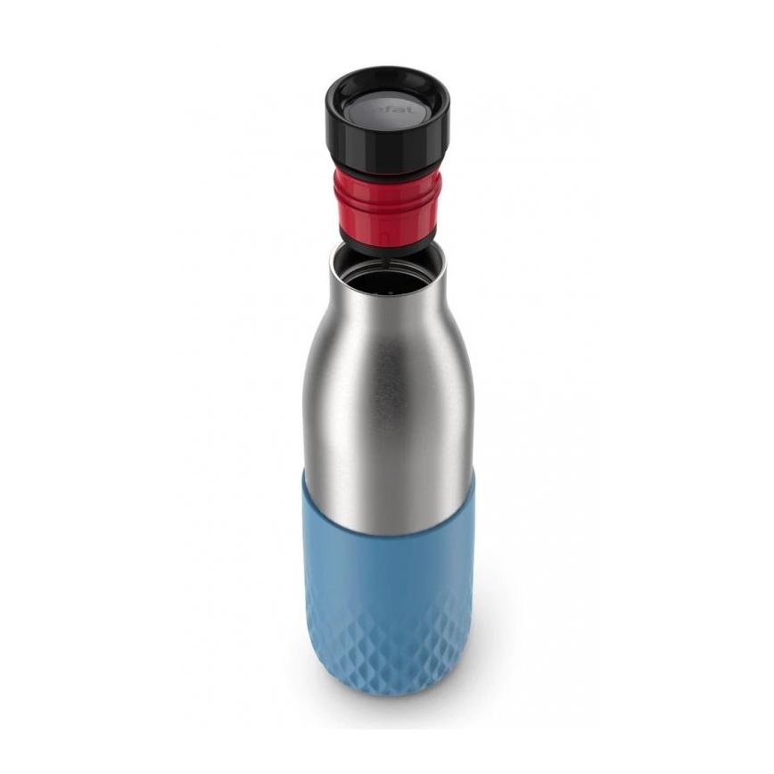 Tefal - Pudele 500 ml BLUDROP nerūsējošs tērauds/zila