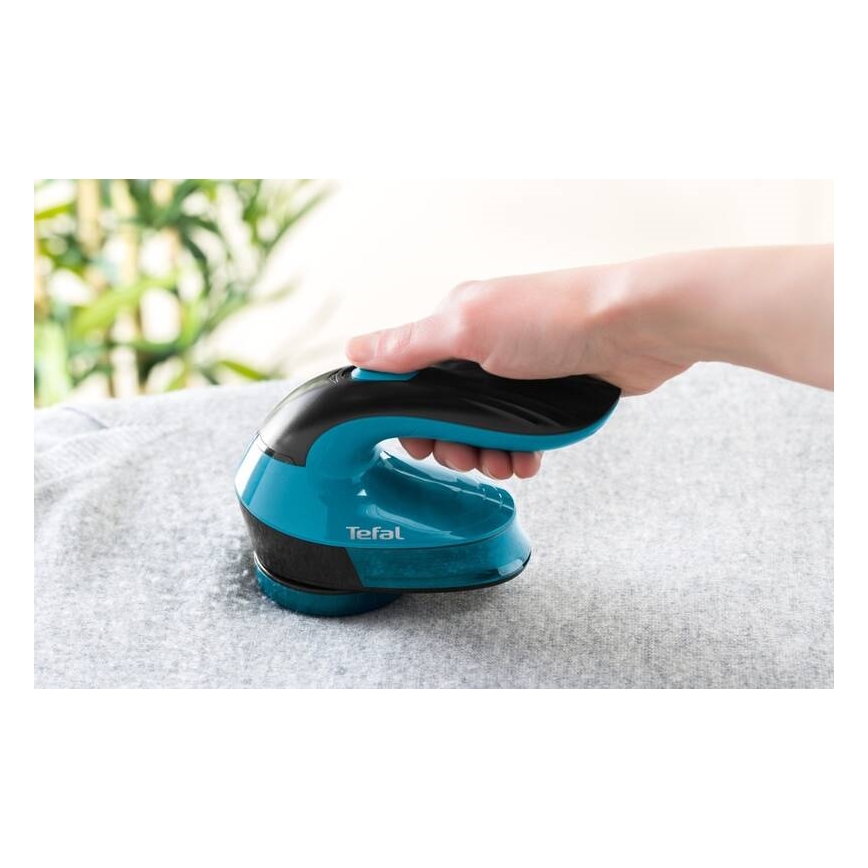 Tefal - Pūku noņēmējs LINT 2xAA melna/zila