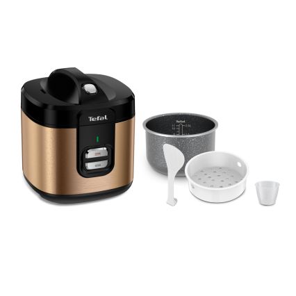 Tefal - Rīsu vārāmais COPPERTINTO 600/230V 2 l vara krāsā