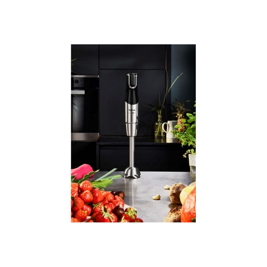 Tefal - Rokas blenderis INFINY FORCE PRO 5in1 1200W/230V melna/nerūsējošs tērauds