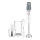 Tefal - Rokas blenderis OPTICHEF 800W/230V balta