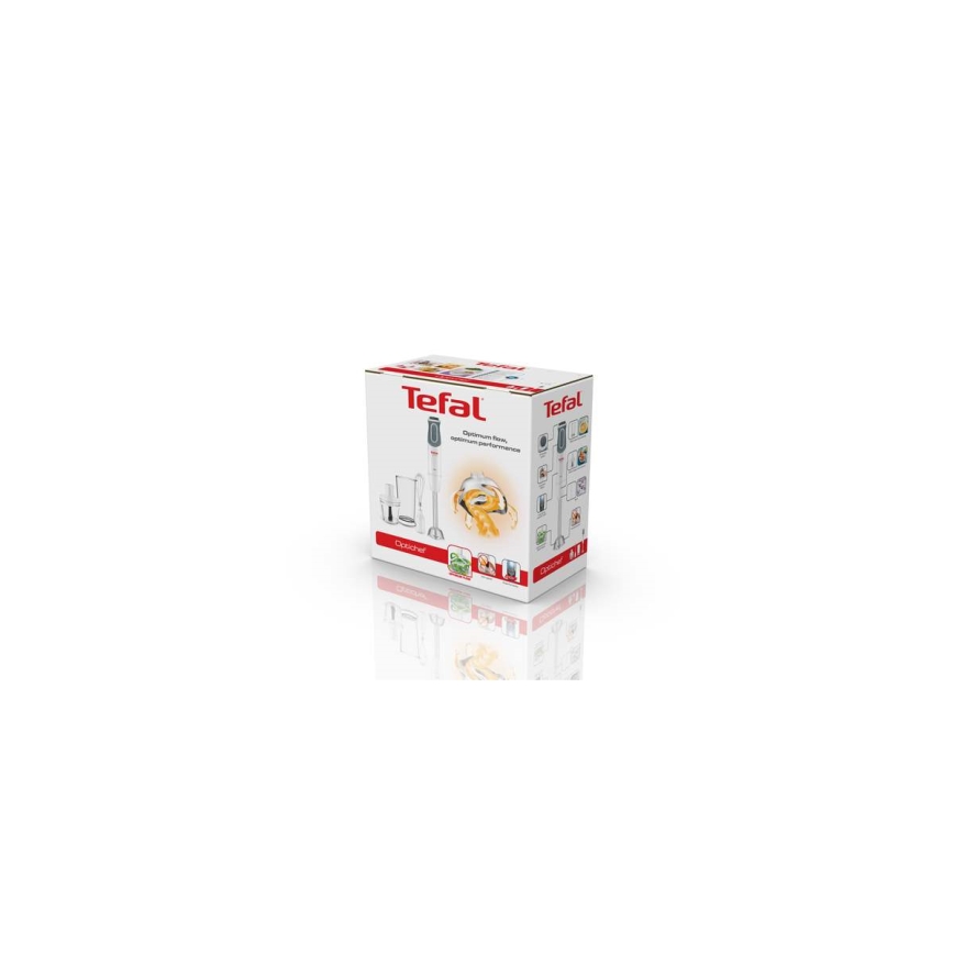 Tefal - Rokas blenderis OPTICHEF 800W/230V balta