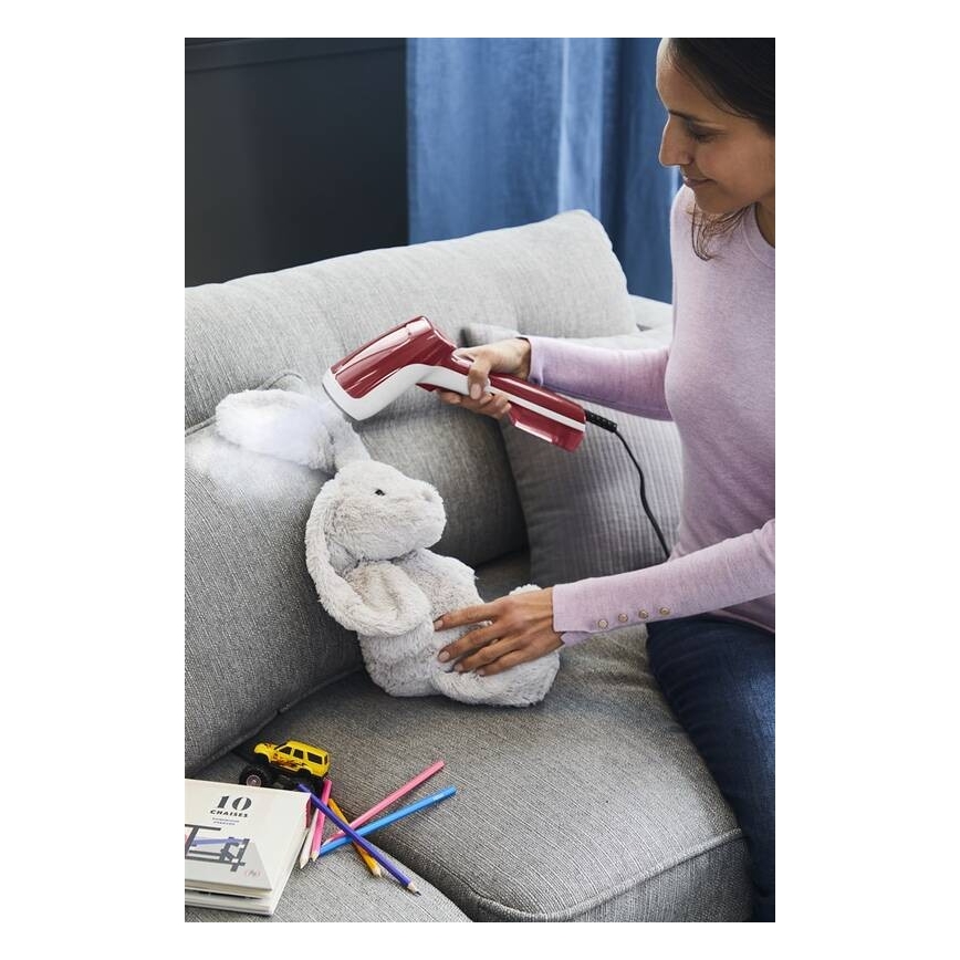 Tefal - Rokas tvaicētājs apģērbiem ACCESS STEAM FIRST 1300W/230V vīnsarkans