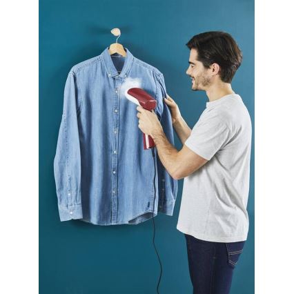 Tefal - Rokas tvaicētājs apģērbiem ACCESS STEAM FIRST 1300W/230V vīnsarkans