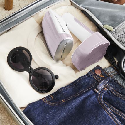 Tefal - Rokas tvaicētājs apģērbiem ACCESS STEAM POCKET 1300W/230V rozā