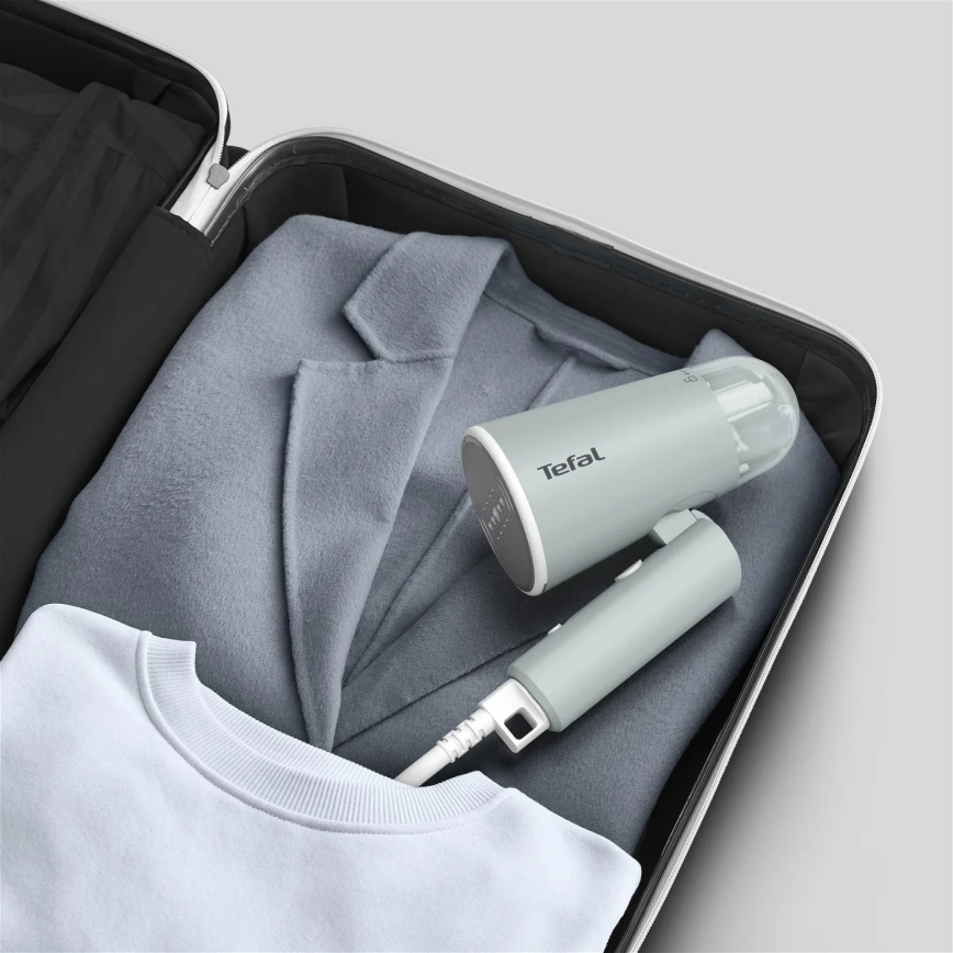 Tefal - Rokas tvaika gludeklis ORIGIN TRAVEL zaļa