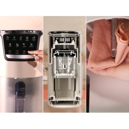 Tefal - Saldējuma gatavotājs DOLCI 6W/230V bēšs