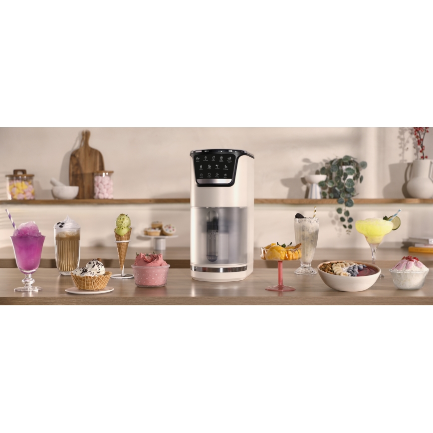 Tefal - Saldējuma gatavotājs DOLCI 6W/230V bēšs