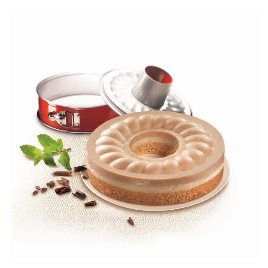 Tefal - Salokāmā forma Savarin DELIBAKE 27 cm sarkana