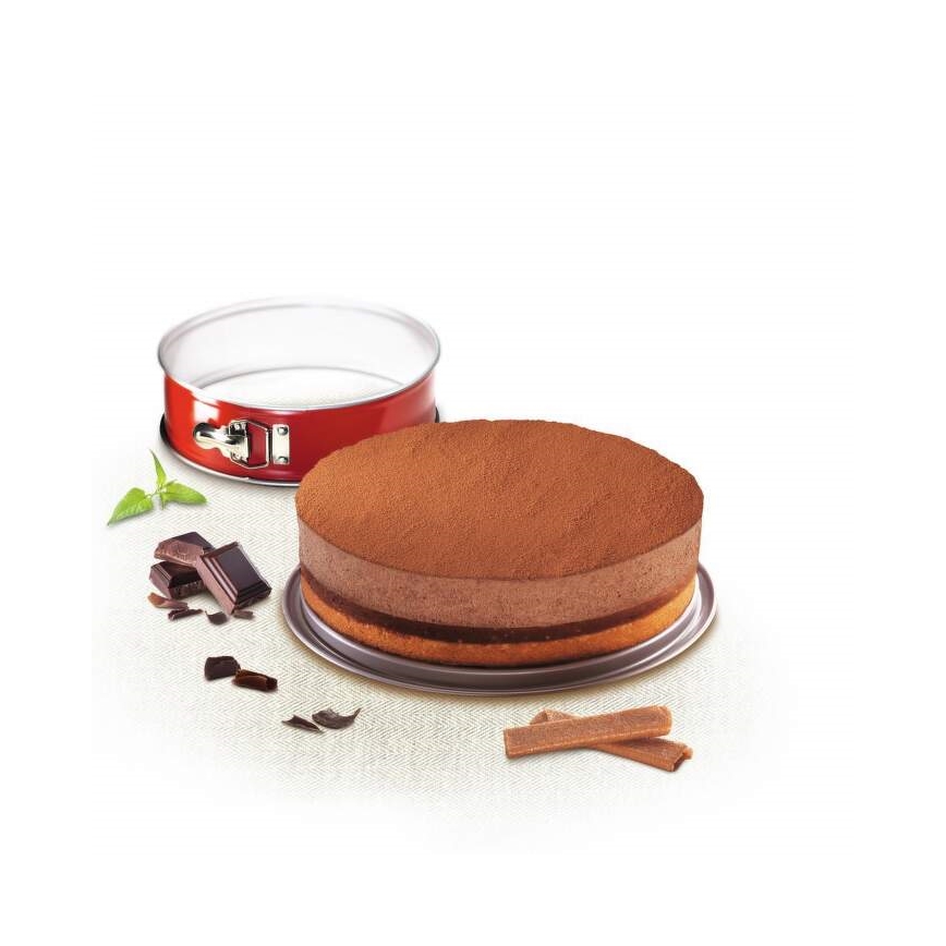 Tefal - Salokāma kūku forma DELIBAKE 19 cm sarkana