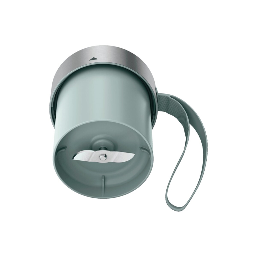 Tefal - Smūtiju blenderis BLENDFORCE 50W/5V 1200 mAh piparmētru krāsa
