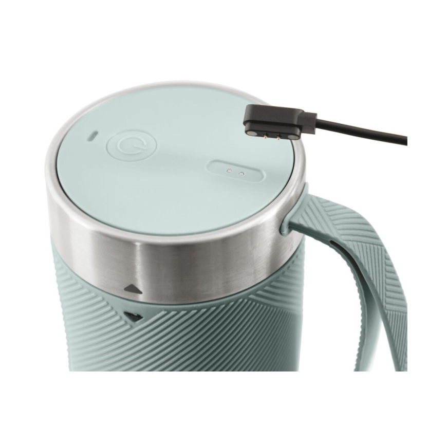 Tefal - Smūtiju blenderis BLENDFORCE 50W/5V 1200 mAh piparmētru krāsa