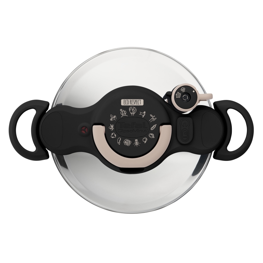 Tefal - Spiediena katls 6 l CLIPSINMINUT' NATURAL ECO RESPECT
