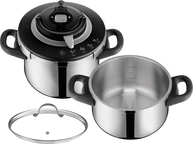Tefal - Spiediena katlu komplekts 4,5/6 l CLIPSO+ CHEF