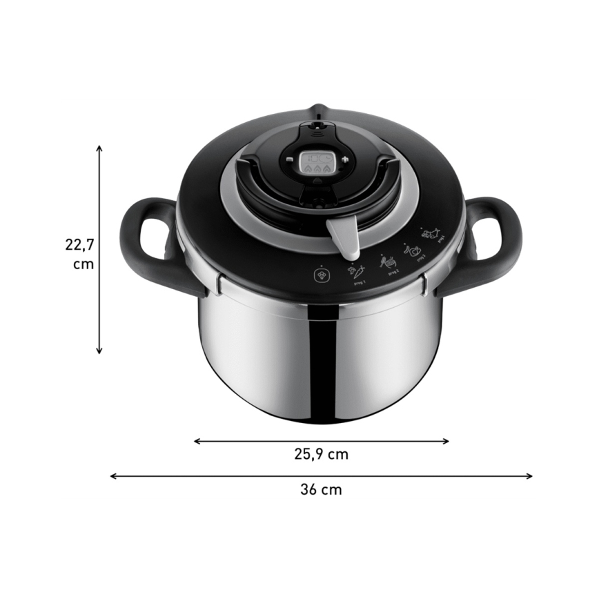 Tefal - Spiediena katlu komplekts 4,5/6 l CLIPSO+ CHEF