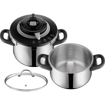 Tefal - spiedkatlu komplekts 4,5/6 l CLIPSO CHEF
