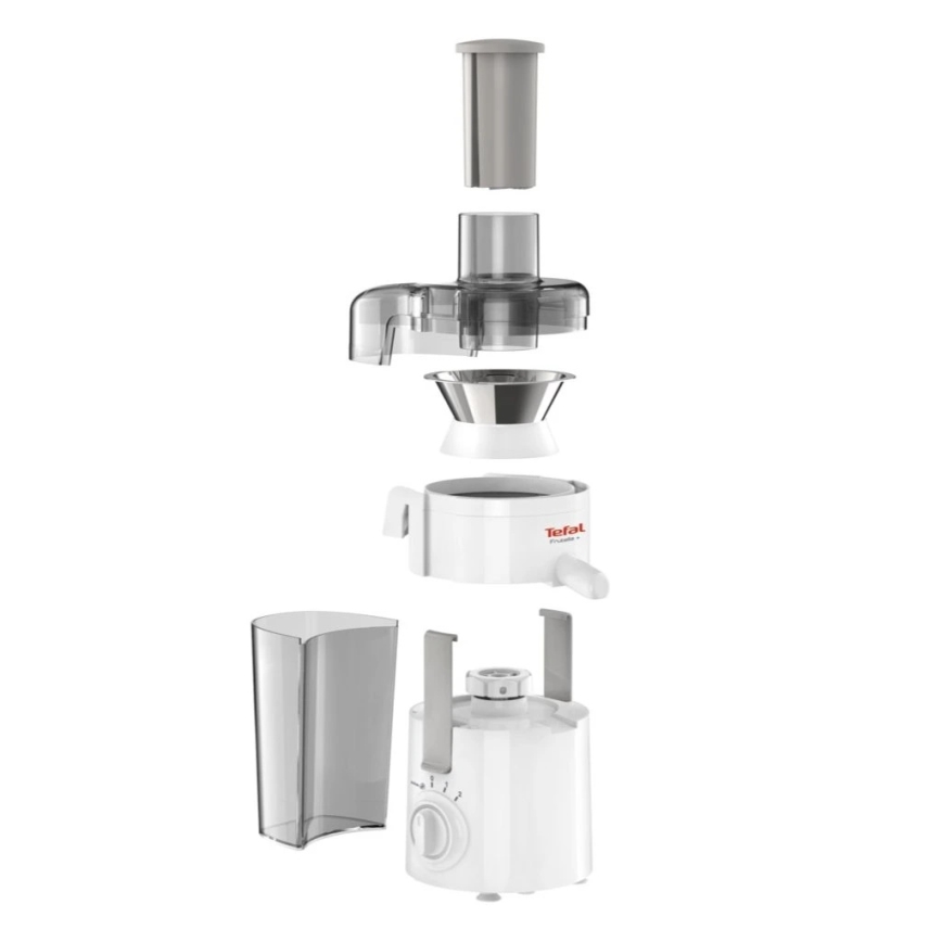Tefal - Sulu spiede FRUTELIA PLUS 350W/230V balta