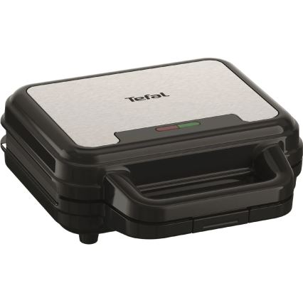 Tefal - Sviestmaižu pagatavošanas ierīce ULTRA COMPACT 3in1 700W/230V melna/matēts hroms