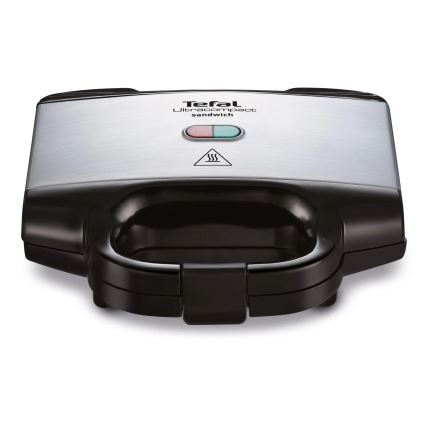 Tefal - Sviestmaižu pagatavošanas ierīce ULTRACOMPACT 700W/230V melna/hroms