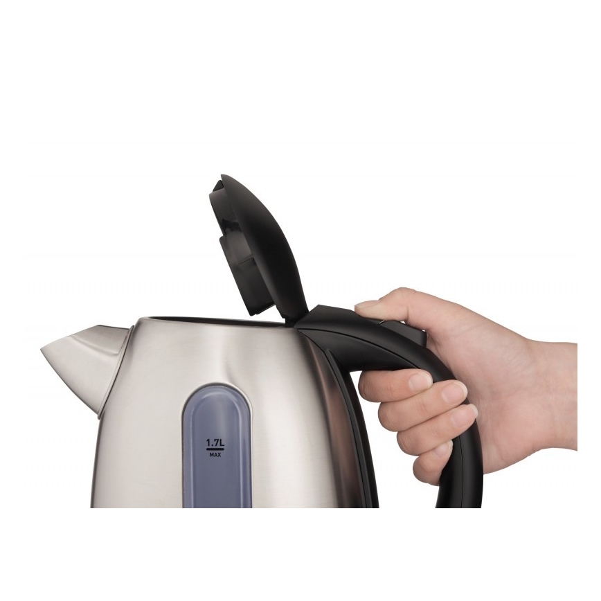 Tefal - Tējkanna EXPRESS 1,7 l 2400W/230V matēts hroms