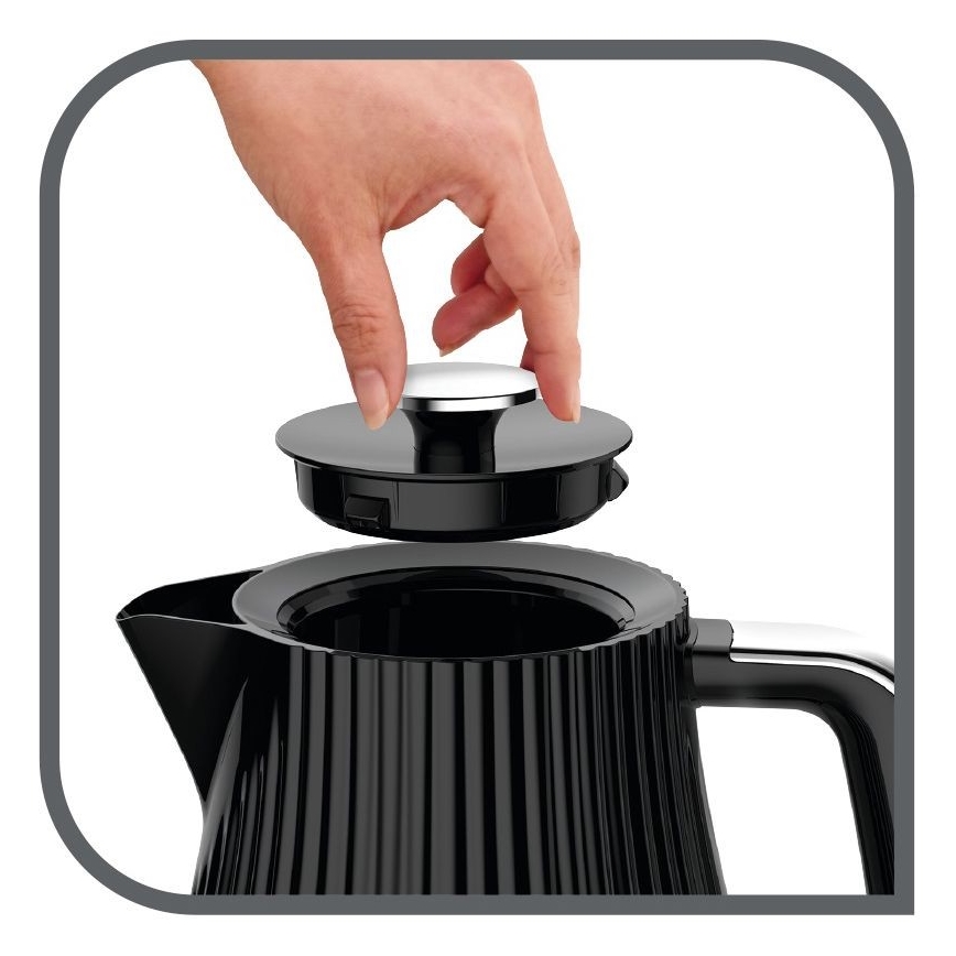 Tefal - Tējkanna LOFT 1,7 l 2400W/230V melna