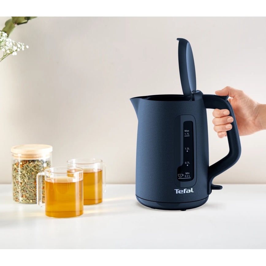 Tefal - Tējkanna MORNING 1,7 l 2400W/230V zila