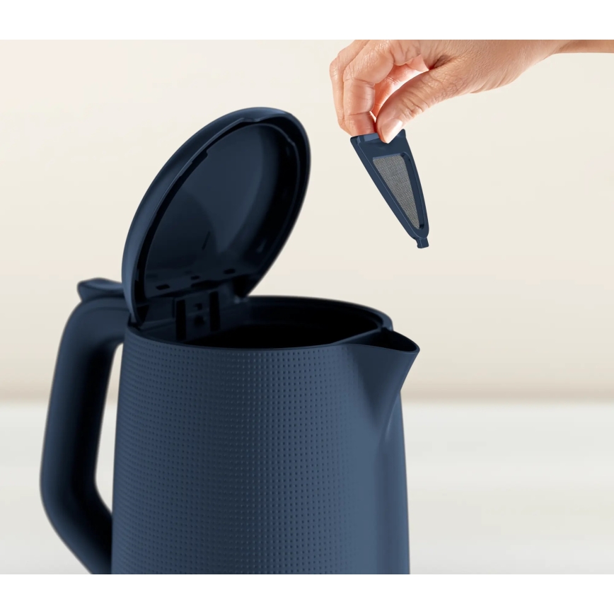 Tefal - Tējkanna MORNING 1,7 l 2400W/230V zila