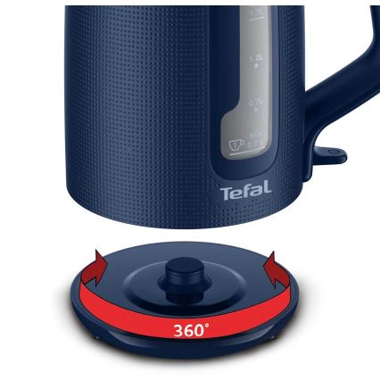 Tefal - Tējkanna MORNING 1,7 l 2400W/230V zila