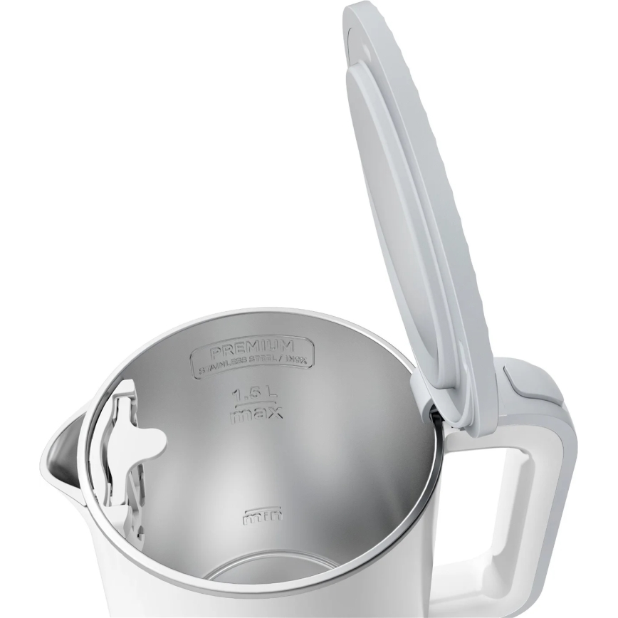 Tefal - Tējkanna SENSE 1,5 l 1800W/230V balta