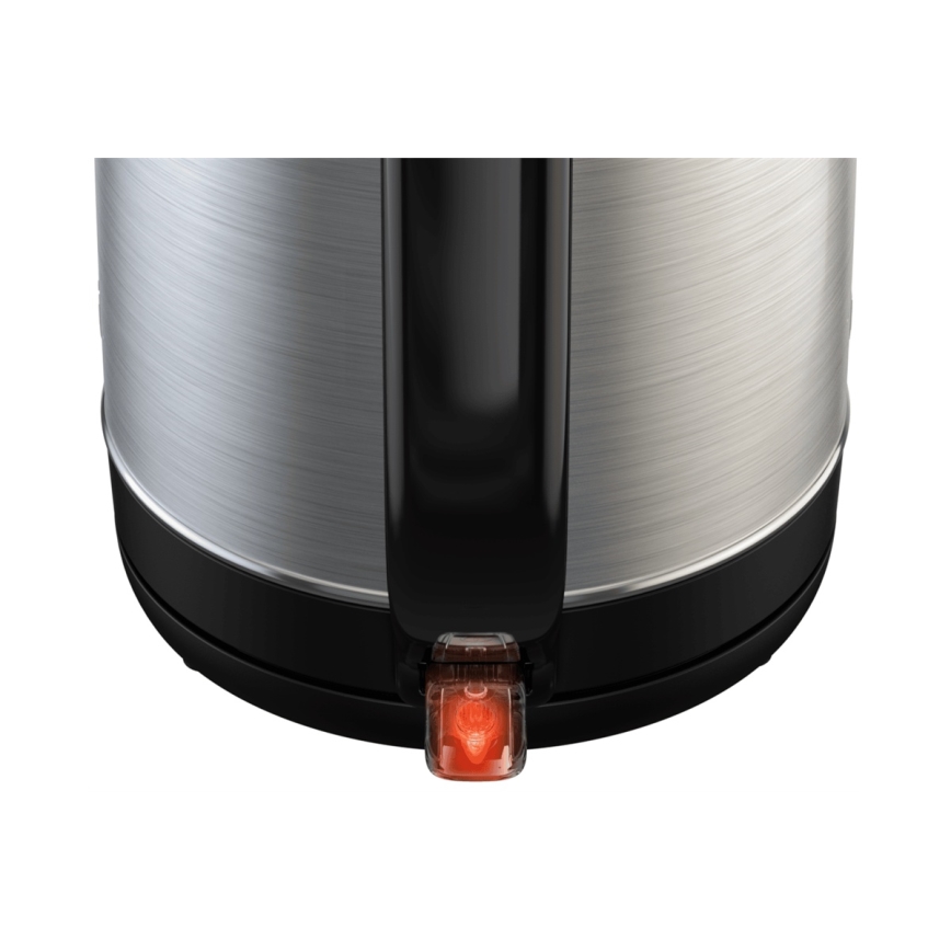 Tefal - Tējkanna SUBITO 1,7l 2400W/230V nerūsējošs tērauds/melna