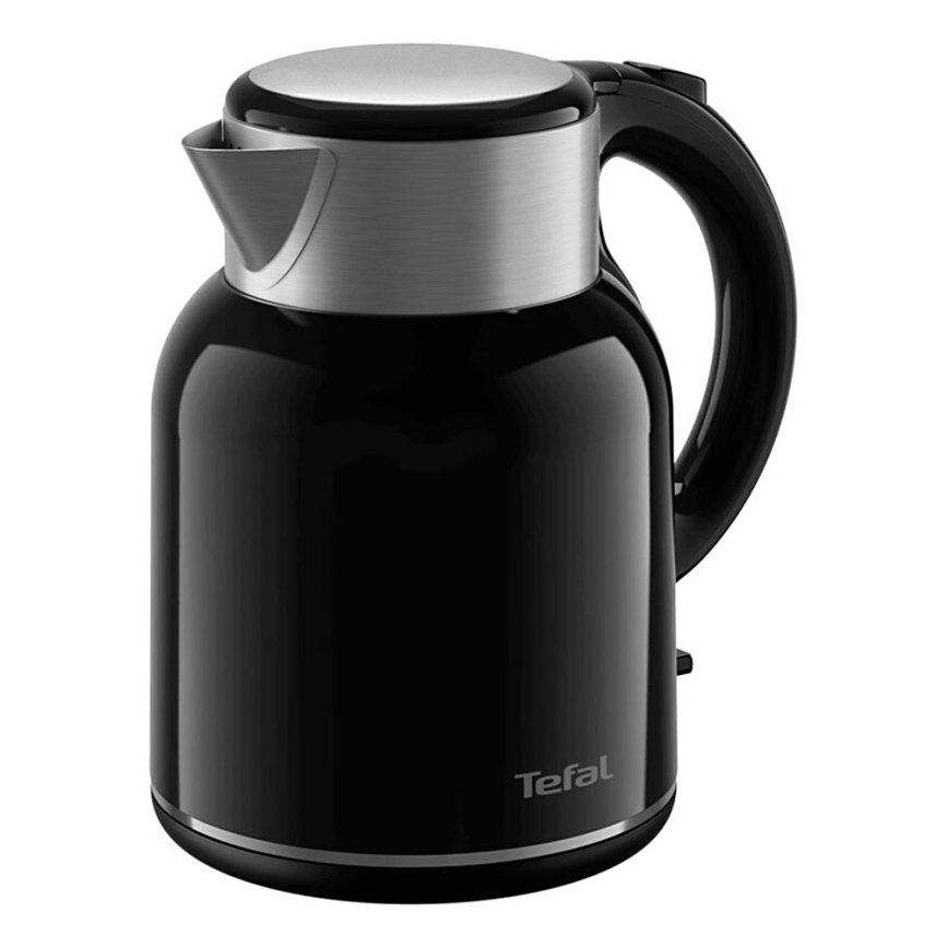 Tefal - Tējkanna THERMO PROTECT XL 1,9l 1650W/230V nerūsējošs tērauds/melna