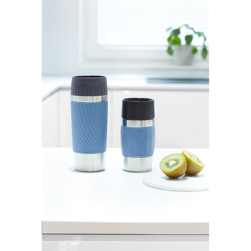 Tefal - Termo krūze 300 ml COMPACT MUG nerūsējošs tērauds/zila