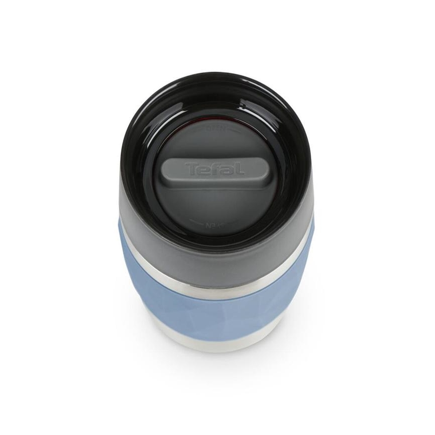 Tefal - Termo krūze 300 ml COMPACT MUG nerūsējošs tērauds/zila
