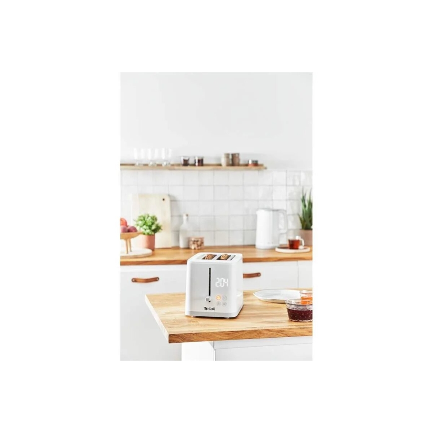Tefal - Tosteris ar divām atverēm SENSE 850W/230V balta