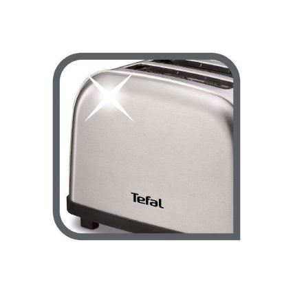 Tefal - Tosteris ar divām atverēm ULTRA MINI 700W/230V matēts hroms