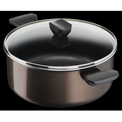 Tefal - Trauks ar vāku EASY COOK & CLEAN 24 cm