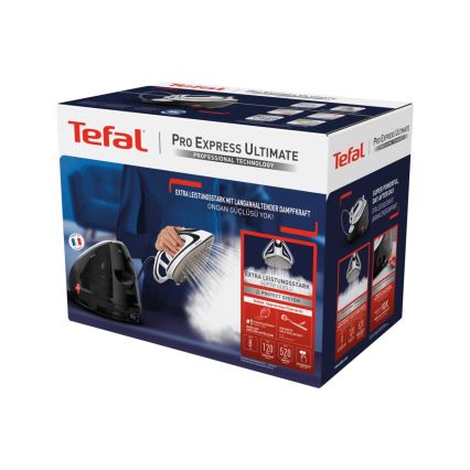 Tefal - Tvaika ģenerators EXPREEE ULTIMATE 2600W/230V melna/balta