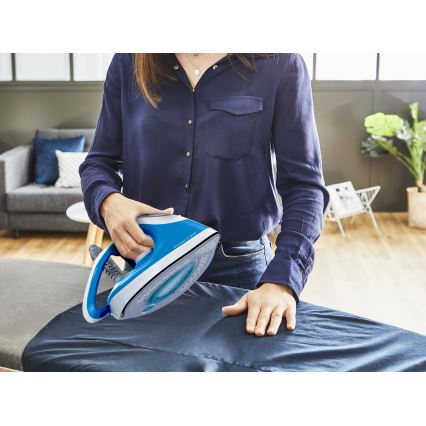 Tefal - Tvaika ģenerators EXPRESS AIRGLIDE 2800W/230V zils
