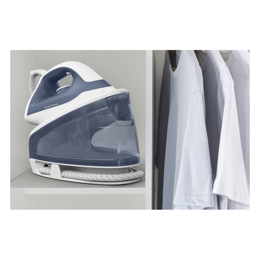 Tefal - Tvaika ģenerators EXPRESS OPTIMAL 2200W/230V zila