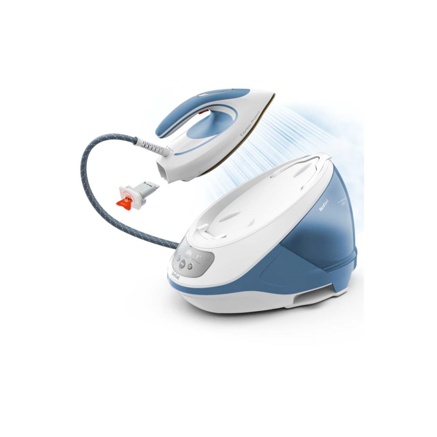 Tefal - Tvaika ģenerators EXPRESS PROTECT 2800W/230V zila