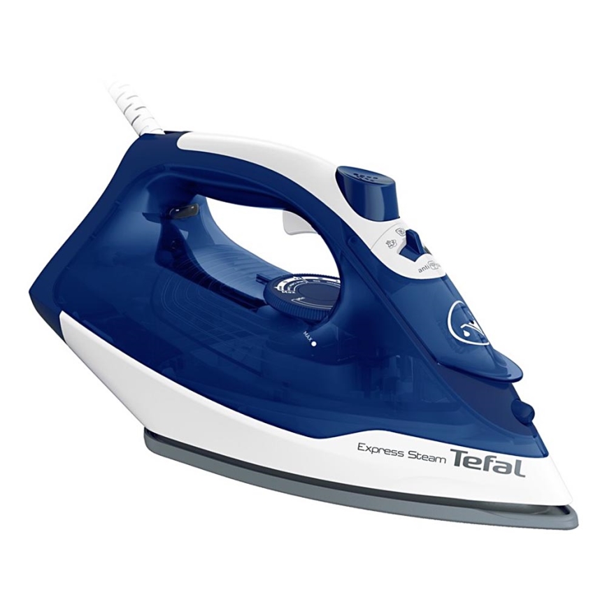 Tefal - Tvaika gludeklis EXPRESS STEAM 2400W/230V zila