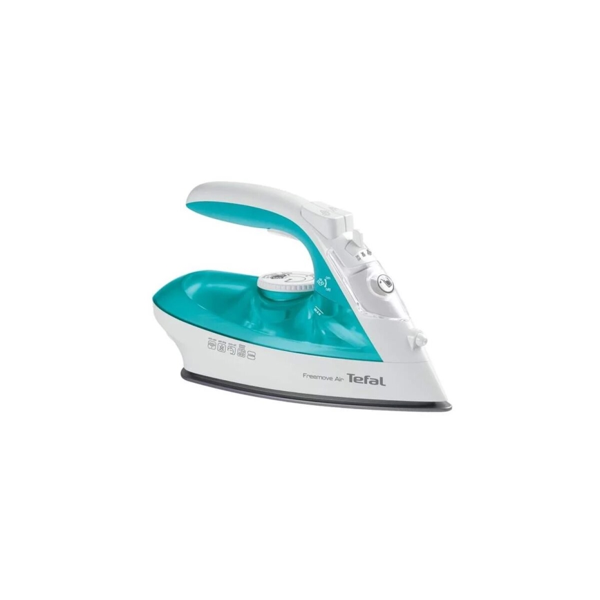 Tefal - Tvaika gludeklis FREEMOVE AIR 2400W/230V balta/tirkīza
