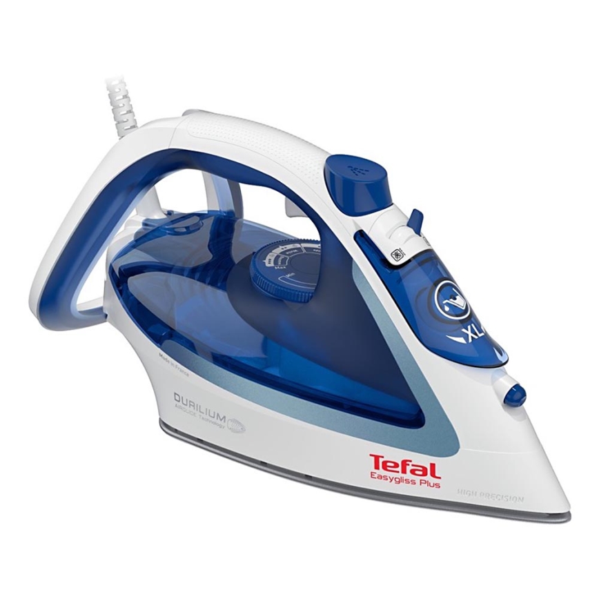 Tefal - Tvaika gludeklis STEAM IRONS EASYGLISS 2500W/230V balta/zila