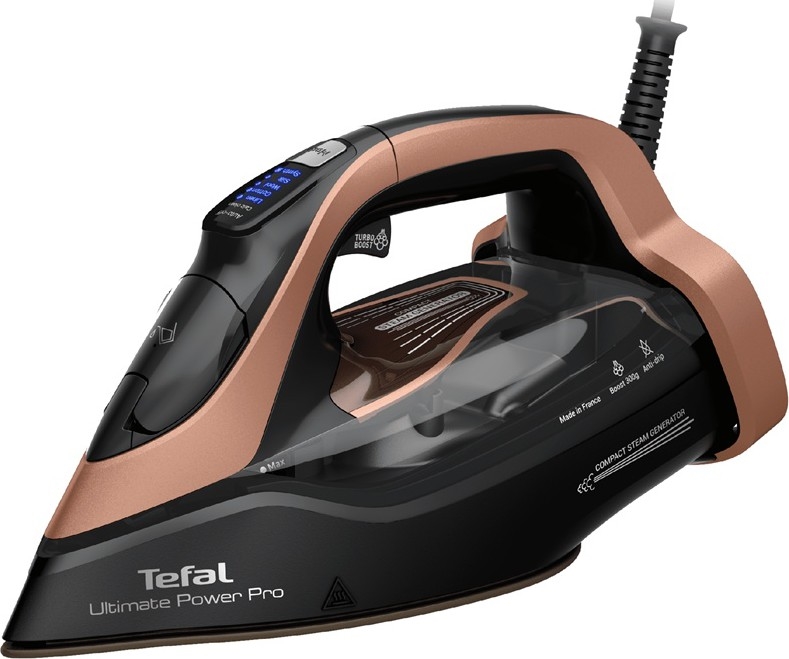 Tefal - Tvaika gludeklis ULTIMATE POWER 3200W/230V varš/melna