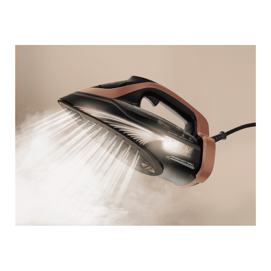 Tefal - Tvaika gludeklis ULTIMATE POWER 3200W/230V varš/melna
