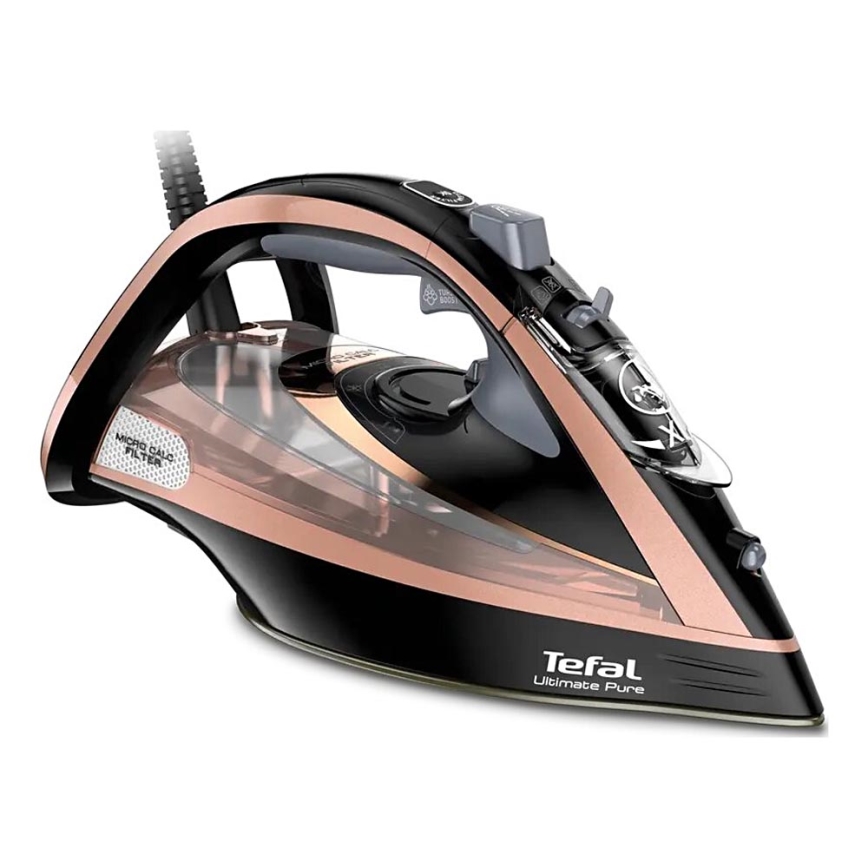 Tefal - Tvaika gludeklis ULTIMATE PURE 3000W/230V varš/melna