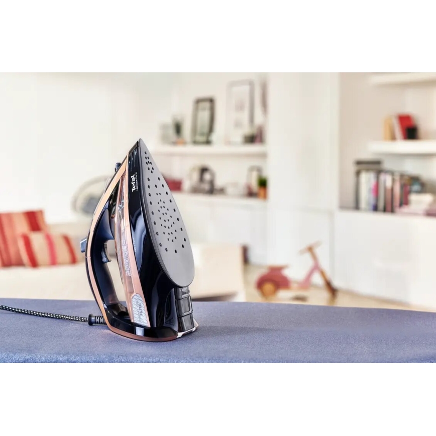 Tefal - Tvaika gludeklis ULTIMATE PURE 3000W/230V varš/melna