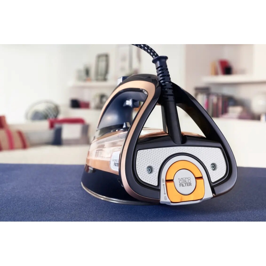 Tefal - Tvaika gludeklis ULTIMATE PURE 3000W/230V varš/melna