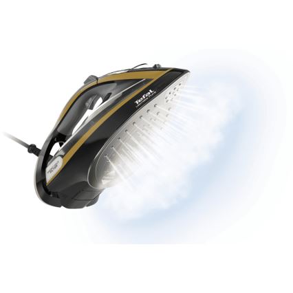 Tefal - Tvaika gludeklis ULTIMATE PURE 3000W/230V zelta/melna