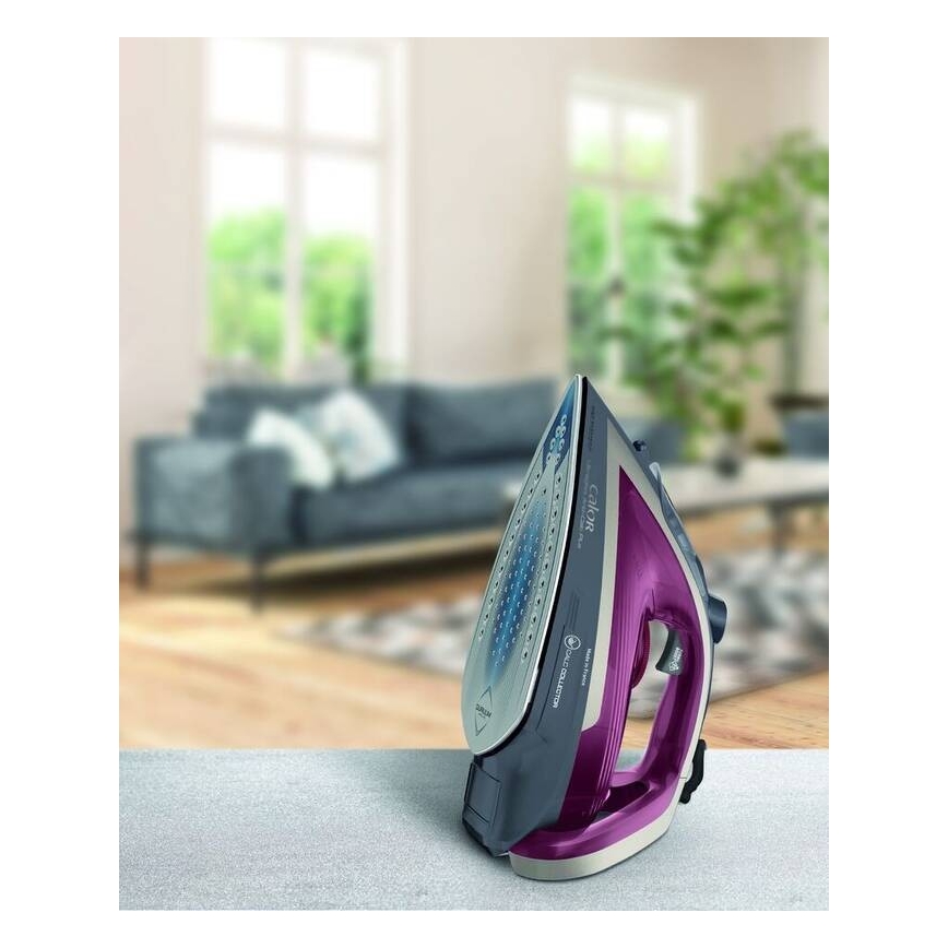 Tefal - Tvaika gludeklis ULTRAGLISS PLUS 2800W/230V bordo/pelēka